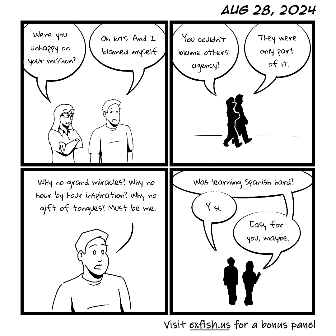 Make a good joke, or punt